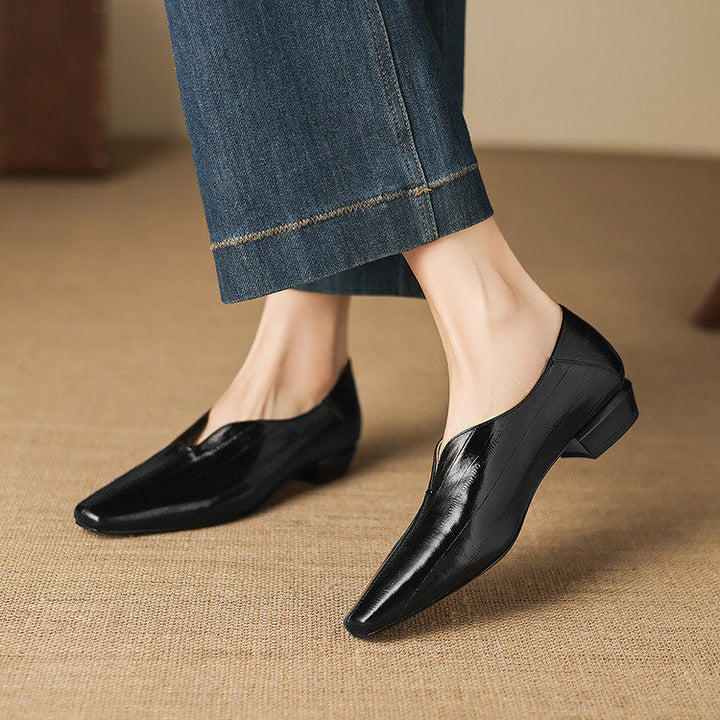 Zerelle Genuine Leather Loafers