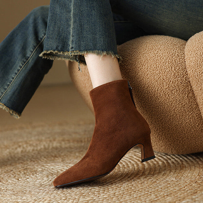 Riselia Genuine Suede Boots