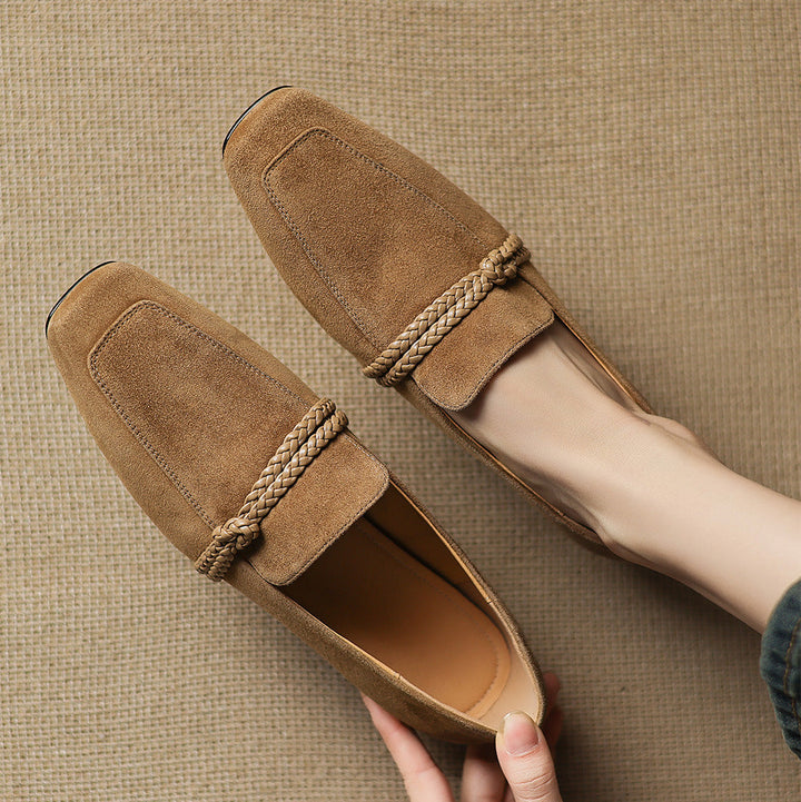 Saraline Suede Loafers