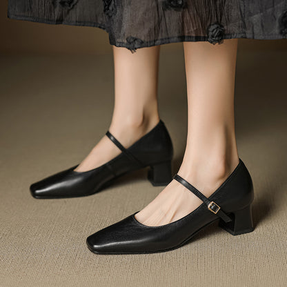 Lévana Genuine Leather Heels