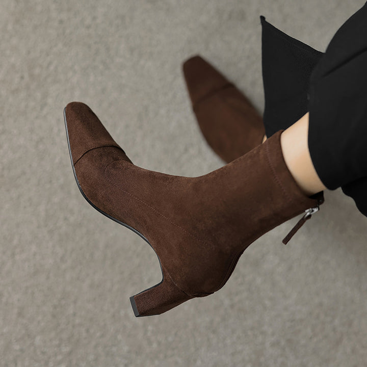 Sarona Genuine Suede Boots