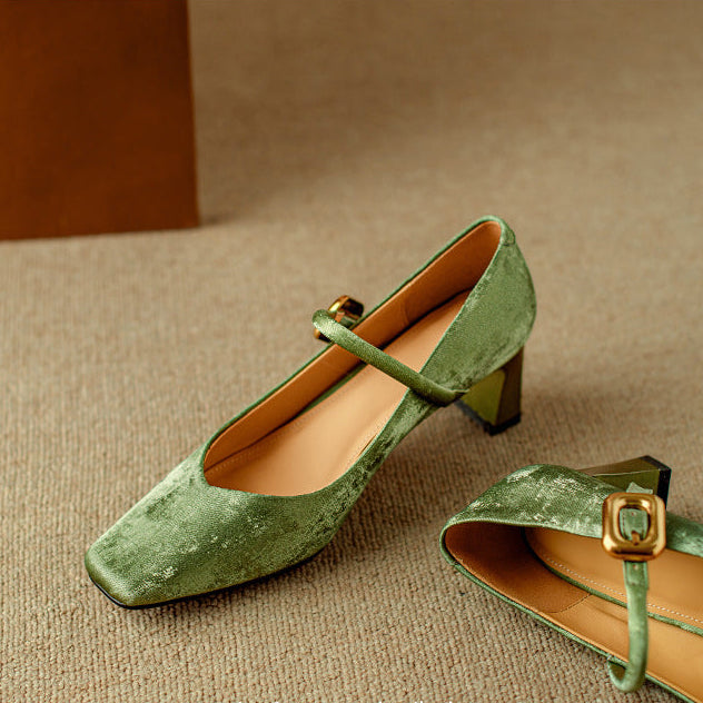 Nara Genuine Leather Heels