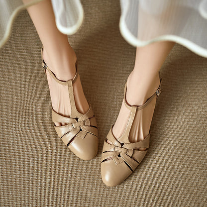 Romira Genuine Leather Heels