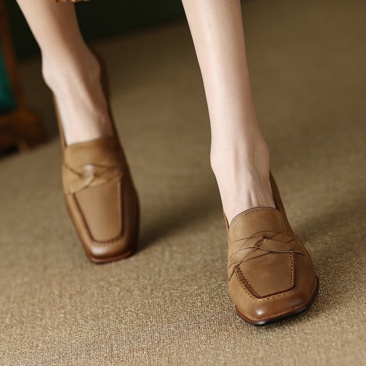 Valenne Genuine Leather Heels