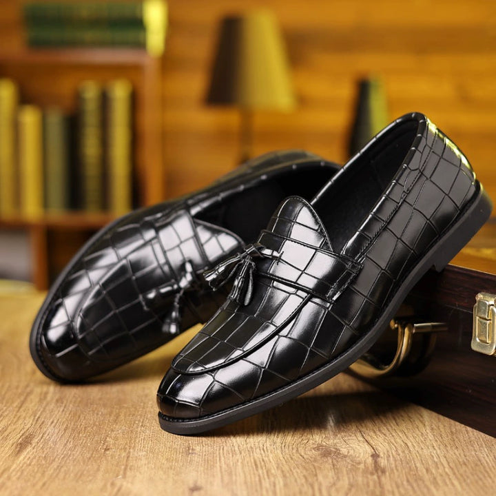 Garnet Leather Shoes