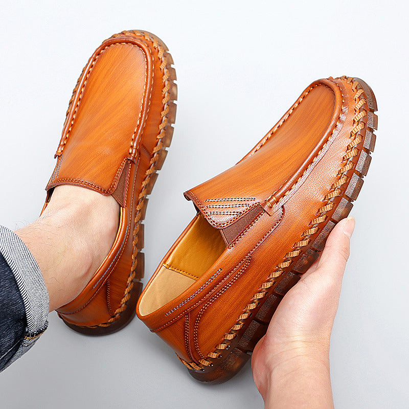 Moretti Genuine Leather Loafers