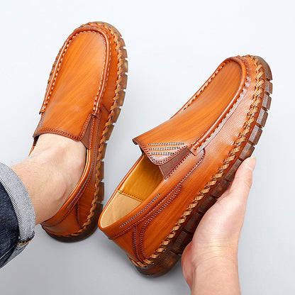 Moretti Genuine Leather Loafers