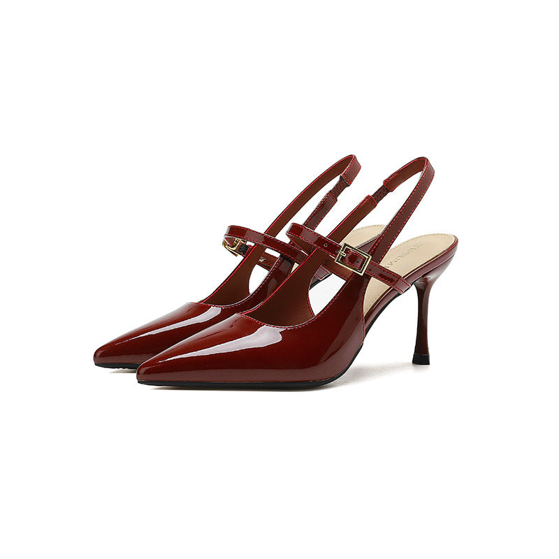 Narella Leather Heels