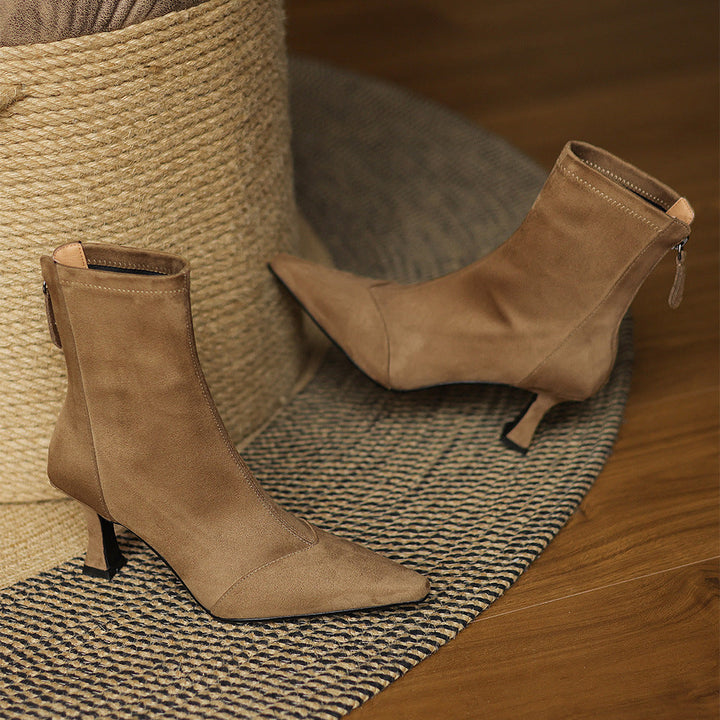 Corvella Genuine Suede Boots
