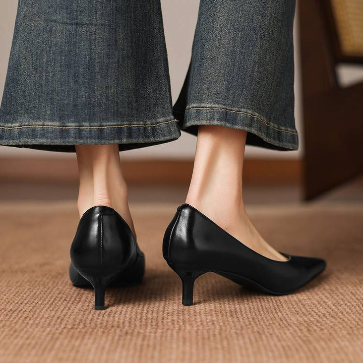 Riva Genuine Leather Heels