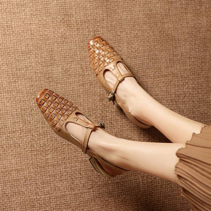 Lietta Genuine Leather Heels