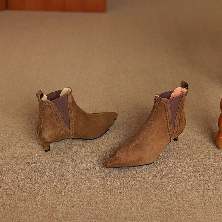 Vayla Genuine Suede Boots