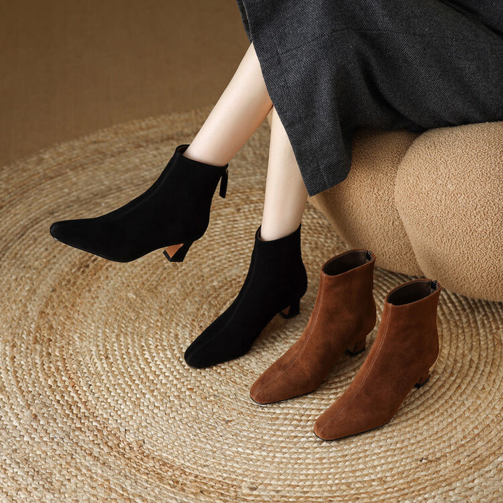 Riselia Genuine Suede Boots