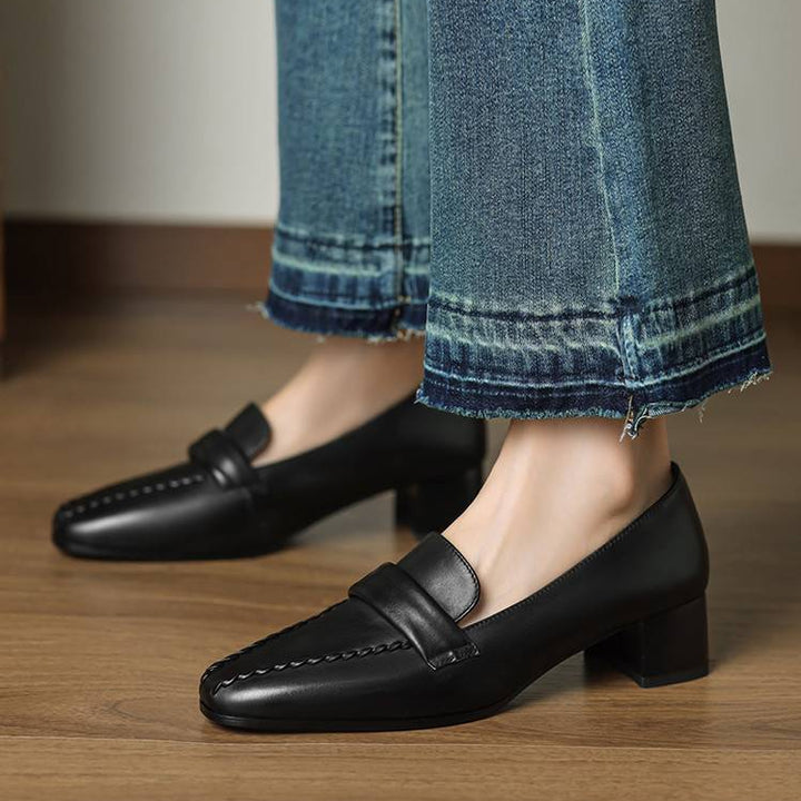 Avenelle Genuine Leather Loafers