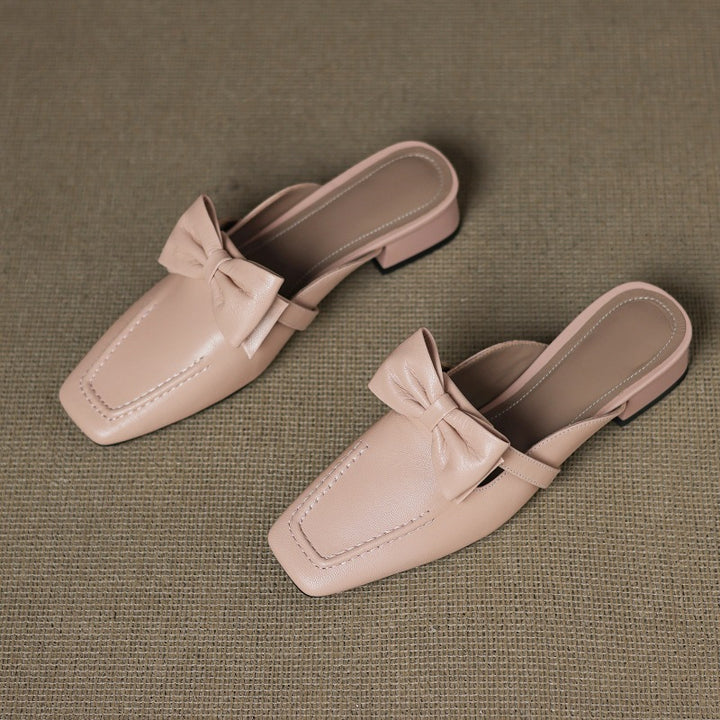 Mireva Genuine Leather Mules