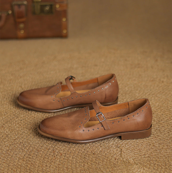 Oraya Genuine Leather Loafers