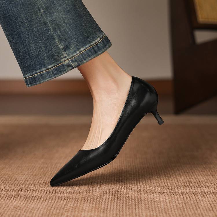 Riva Genuine Leather Heels