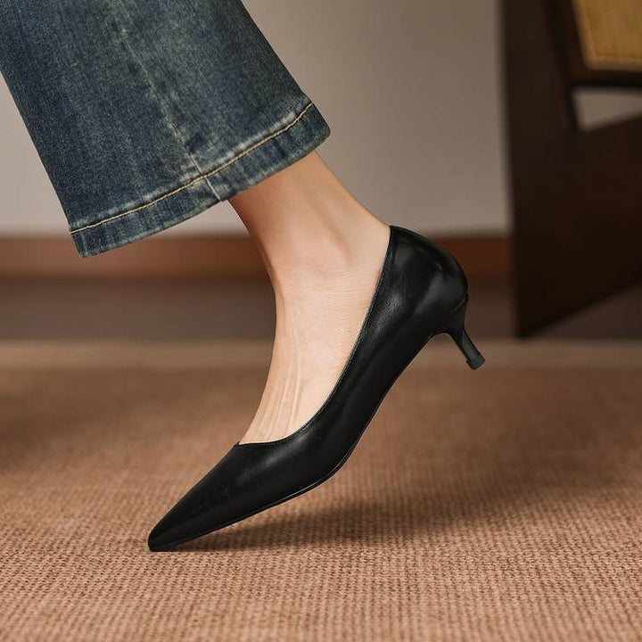 Riva Genuine Leather Heels