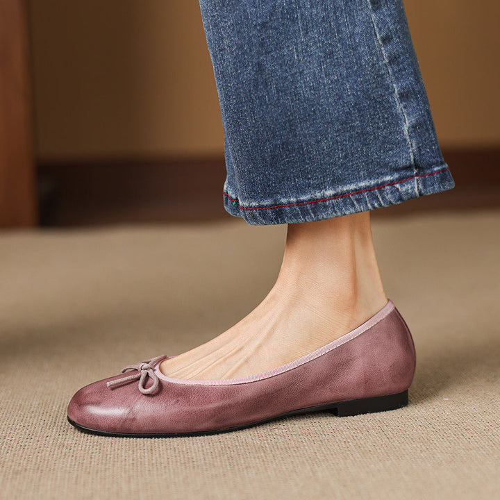 Talla Genuine Leather Flats