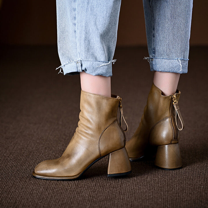 Livia Genuine Leather Boots