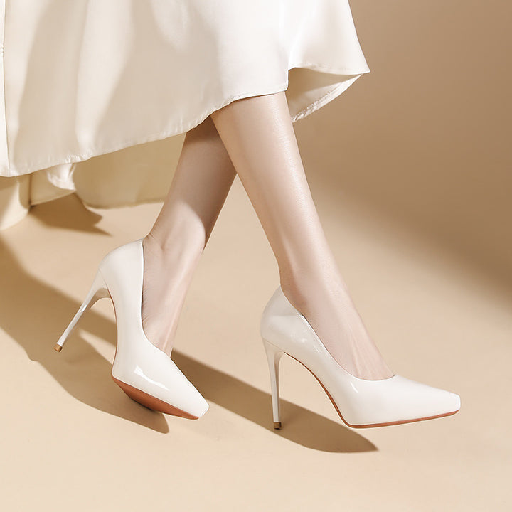 Zarelle Leather Heels