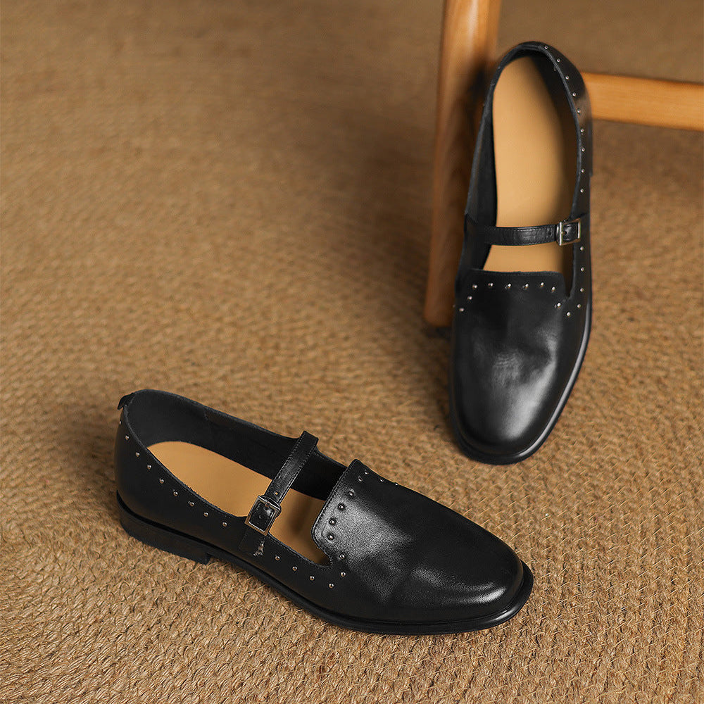 Oraya Genuine Leather Loafers