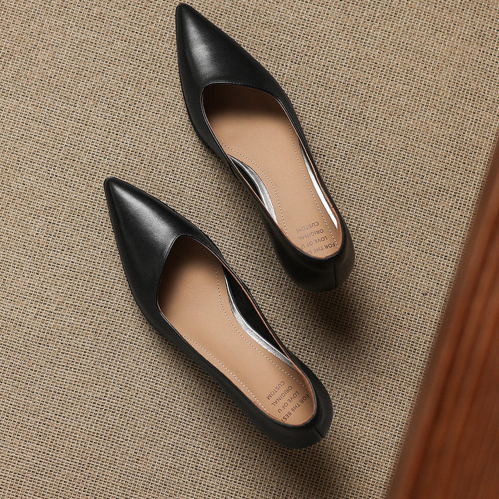 Valeria Genuine Leather Heels