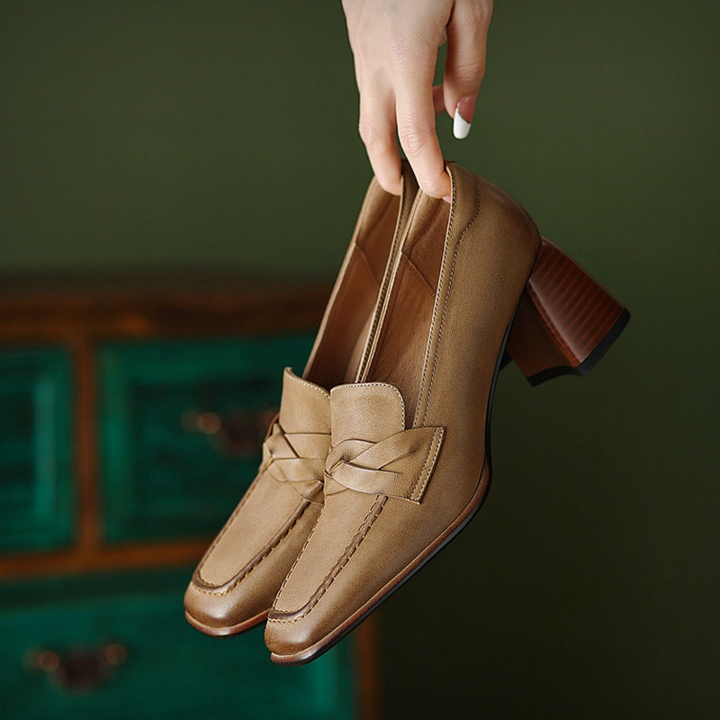 Valenne Genuine Leather Heels