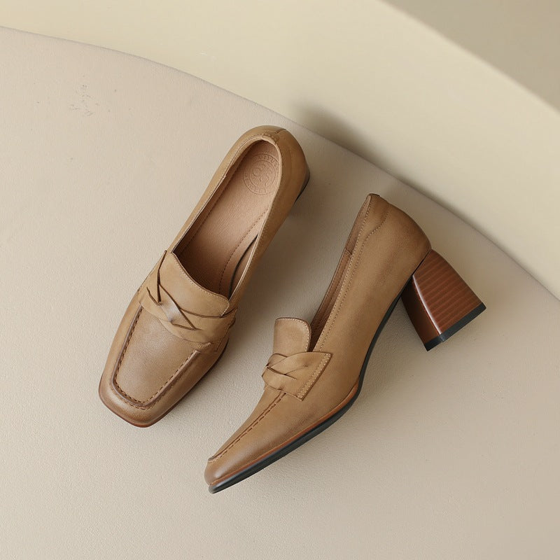 Valenne Genuine Leather Heels