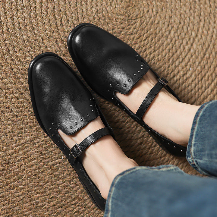 Oraya Genuine Leather Loafers
