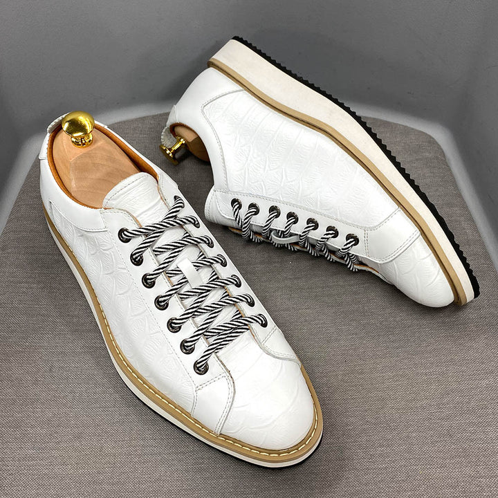 Clifton Cowhide Leather Sneakers