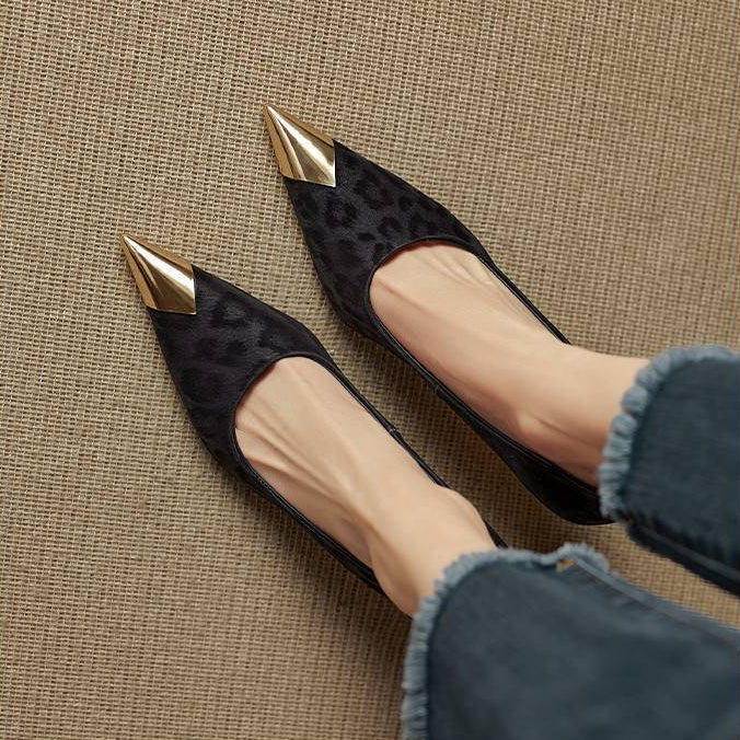 Celia Genuine Leather Heels