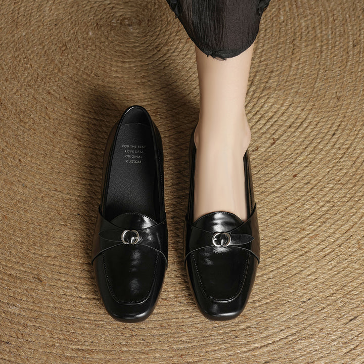 Lanora Genuine Leather Loafers