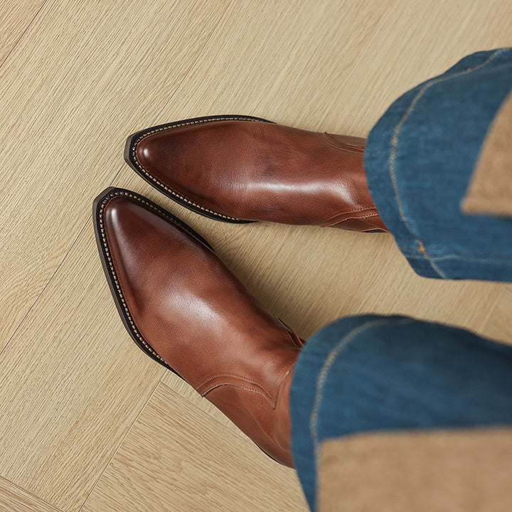 Keluna Genuine Leather Boots