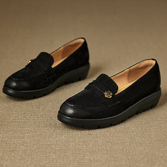 Mira Genuine Leather Platform Shoes