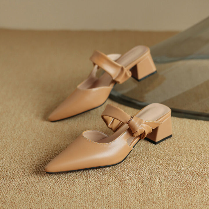 Noressa Leather Mules