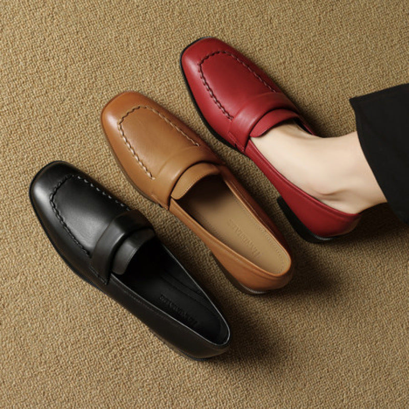 Evren Genuine Leather Loafers