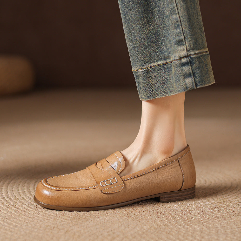 Ruvia Genuine Leather Loafers