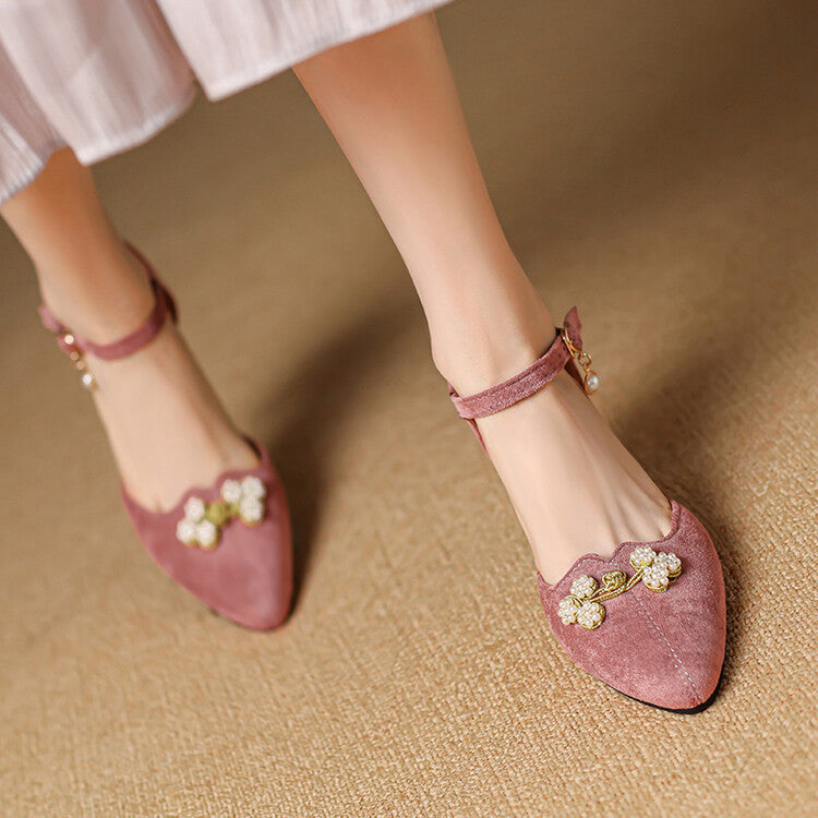 Ravie Genuine Suede Heels