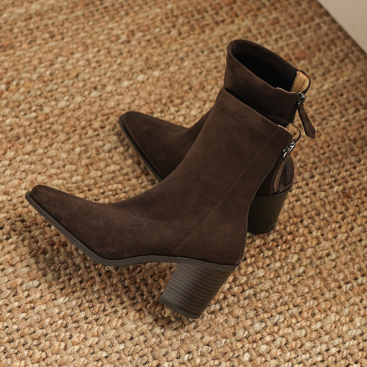 Sarli Genuine Suede Boots