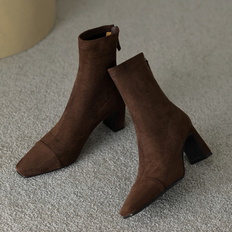 Sarona Genuine Suede Boots