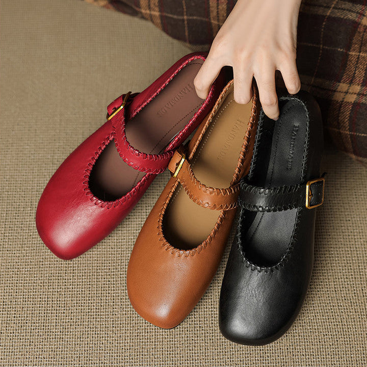 Ilya Genuine Leather Mary Janes