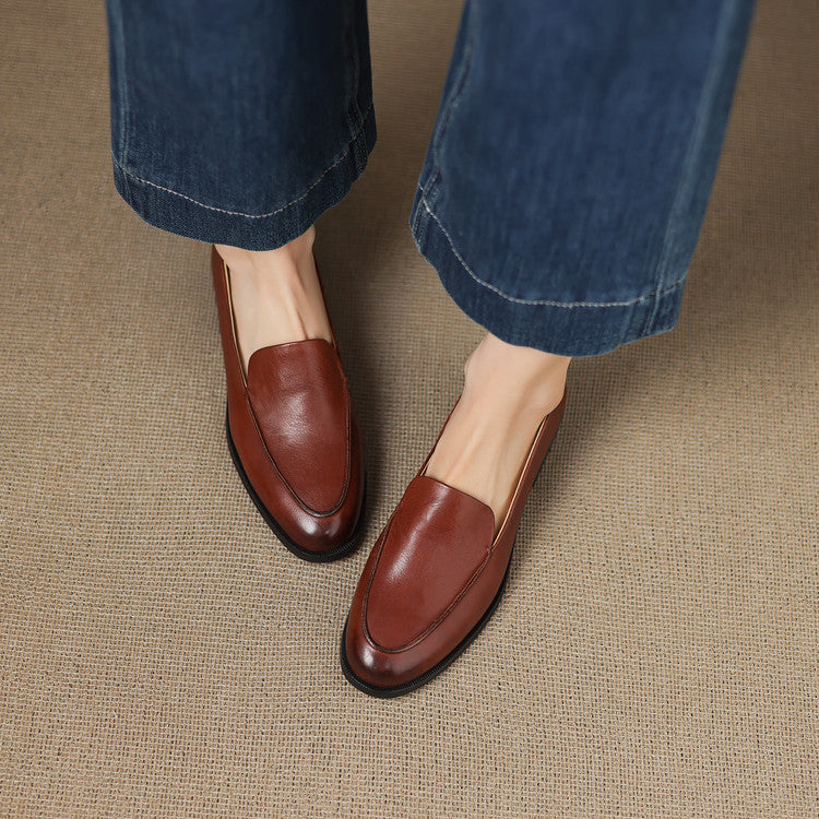 Mara Genuine Leather Loafers