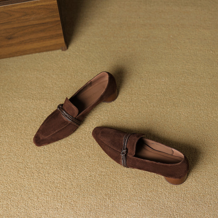 Aven Genuine Suede Loafers