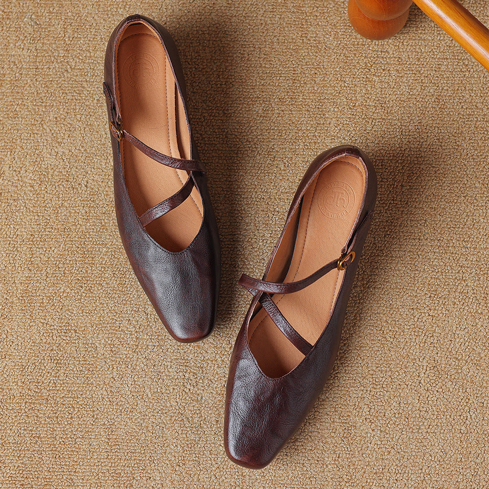 Ossa Genuine Leather Heels