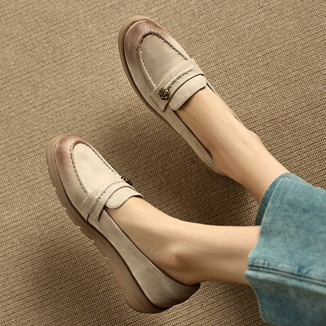 Mira Genuine Leather Platform Shoes
