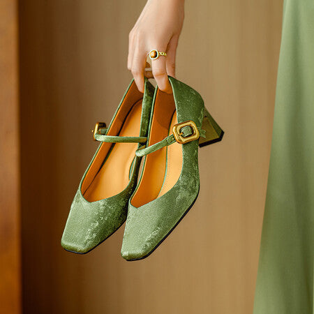 Nara Genuine Leather Heels