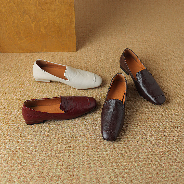 Alana Genuine Leather Loafers