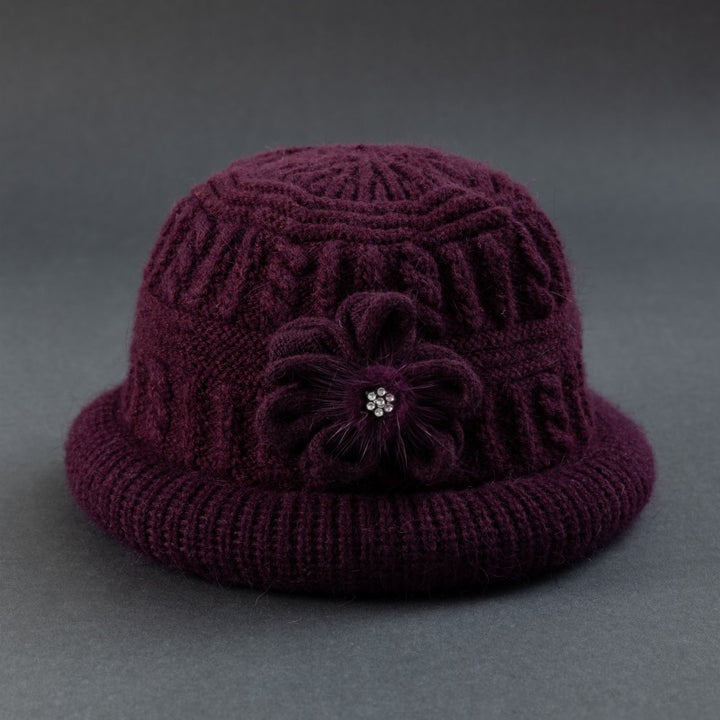 Amelia Wool Cloche Hat