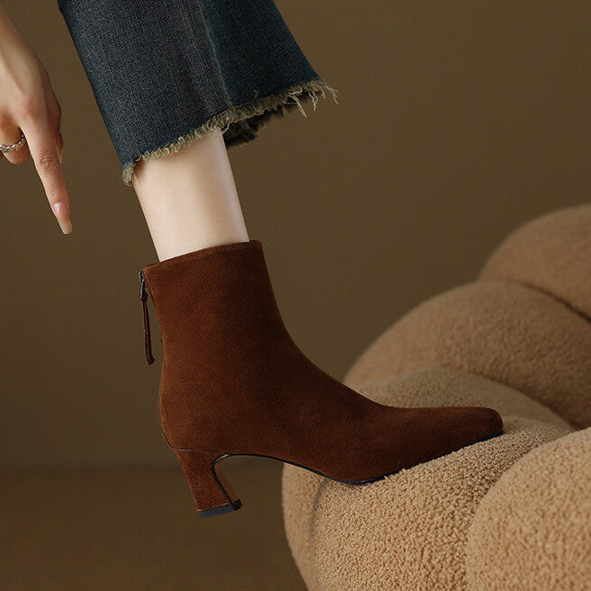 Riselia Genuine Suede Boots